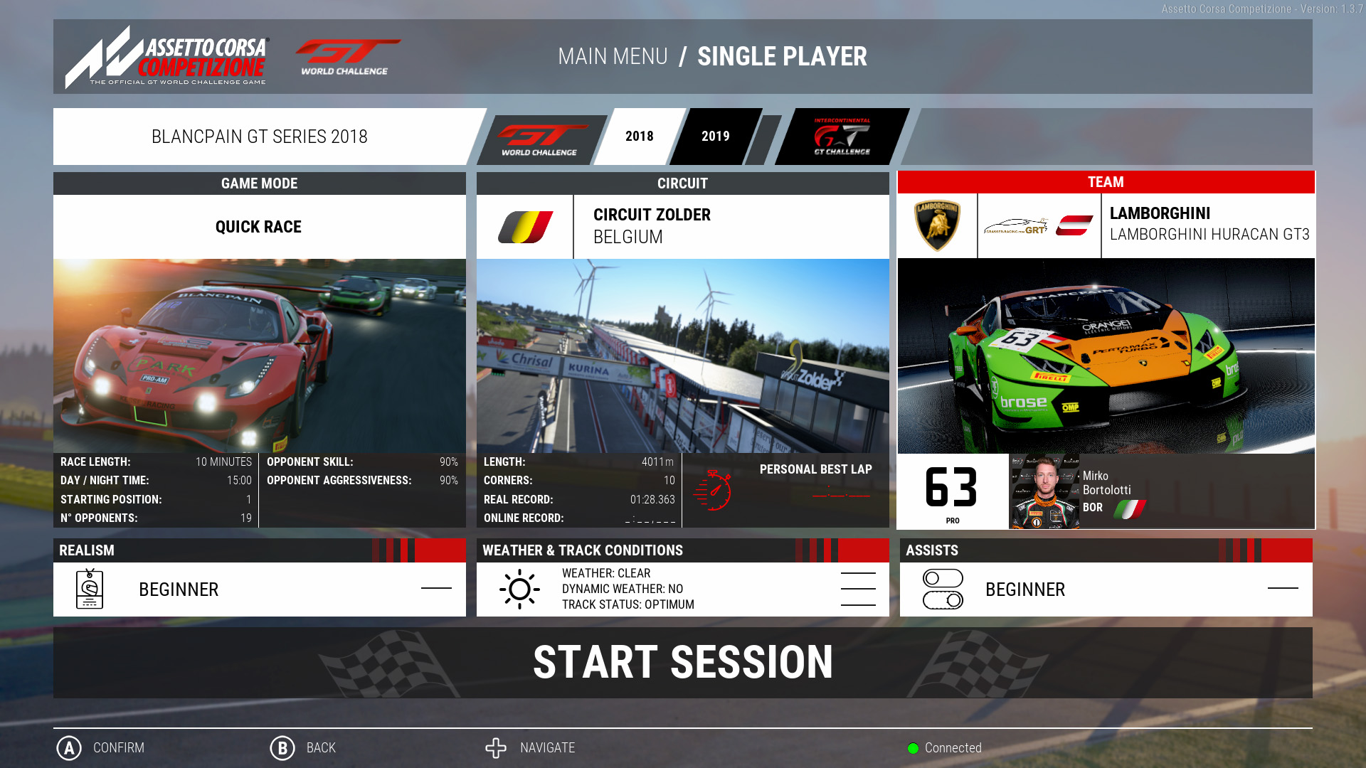 Assetto Corsa Competizione - Day One Edition - PS5