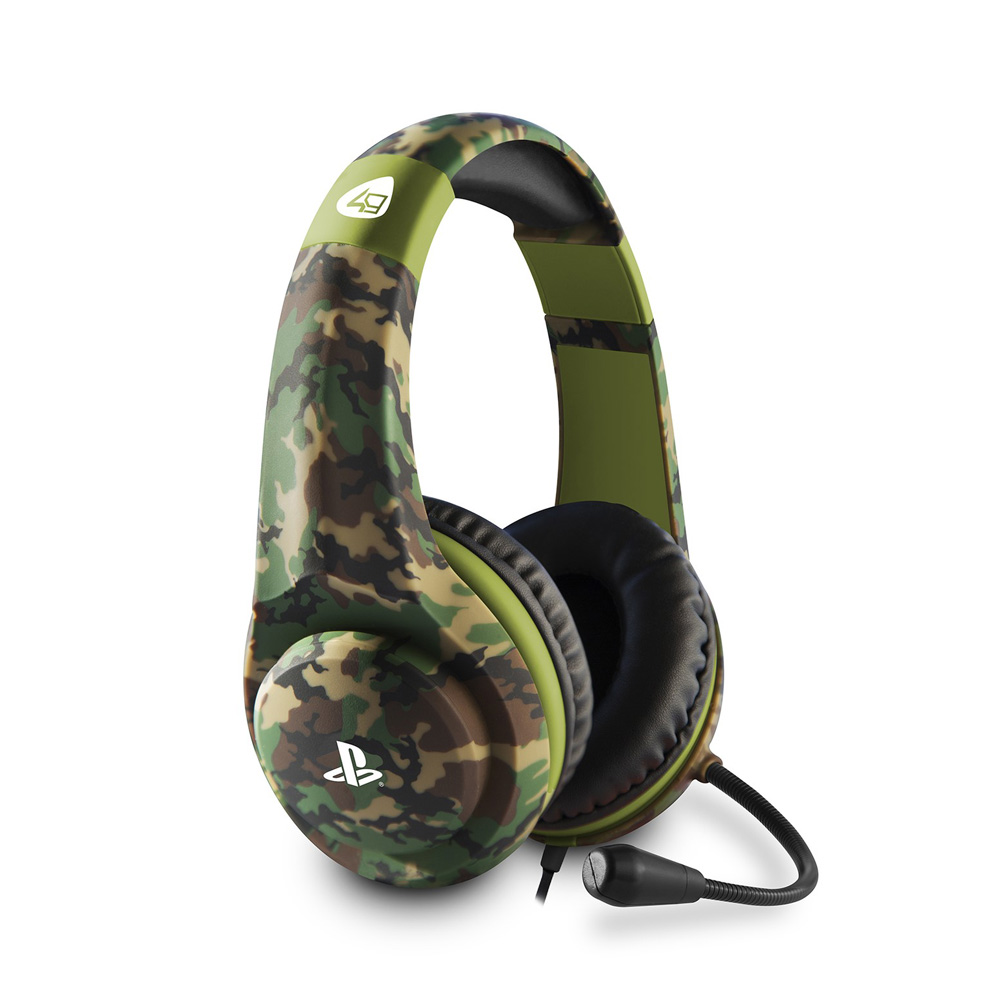 4Gamers Pro4-70 Camo Edition Stereo Gaming Headset - PS4