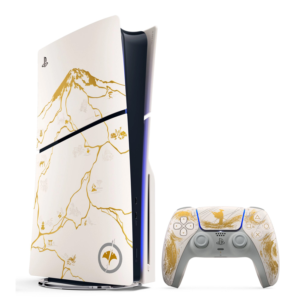 پلی استیشن 5 اسلیم Ghost of Yotei Gold Limited Edition