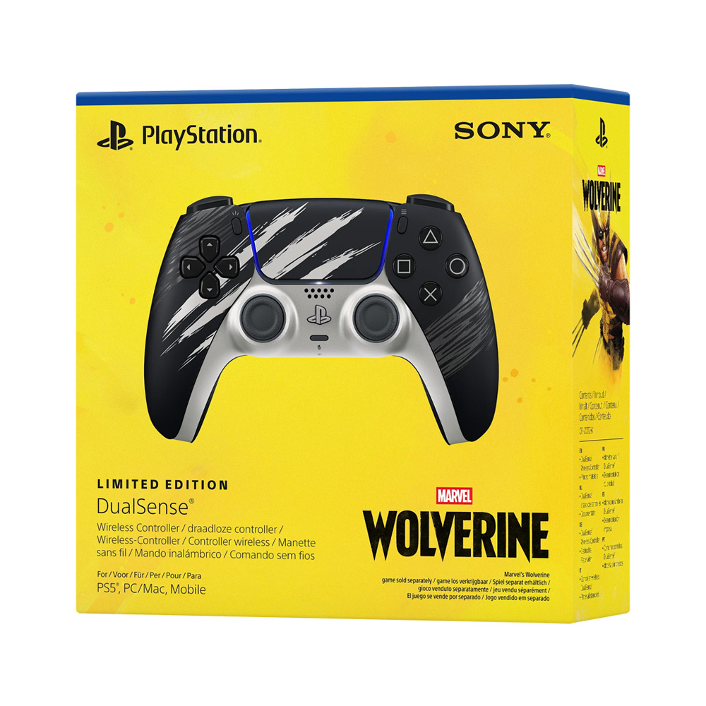 DualSense – Marvel’s Wolverine Adamantium Limited Edition