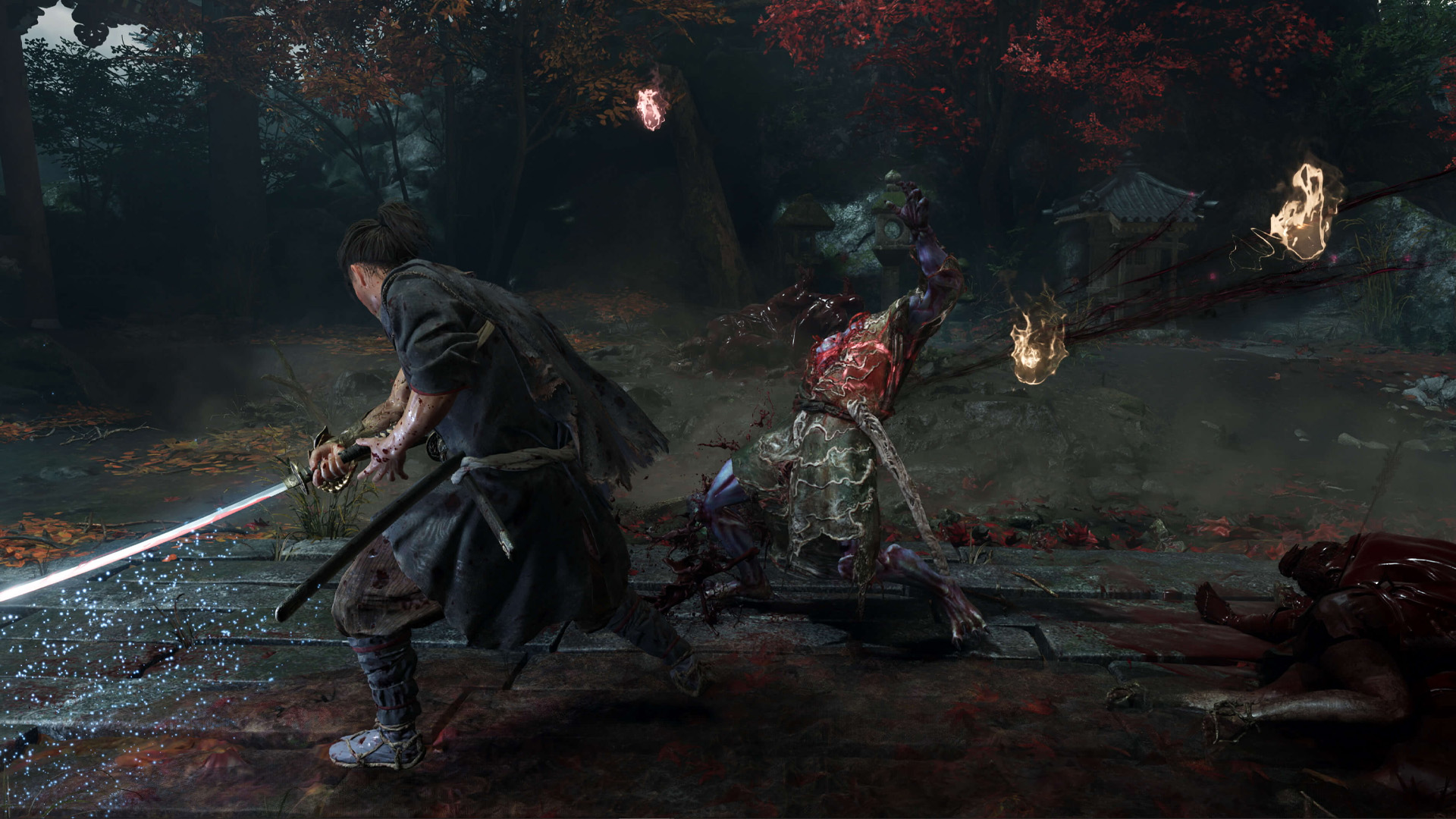 Onimusha: Way of the Sword PS5 Gameplay combat scene