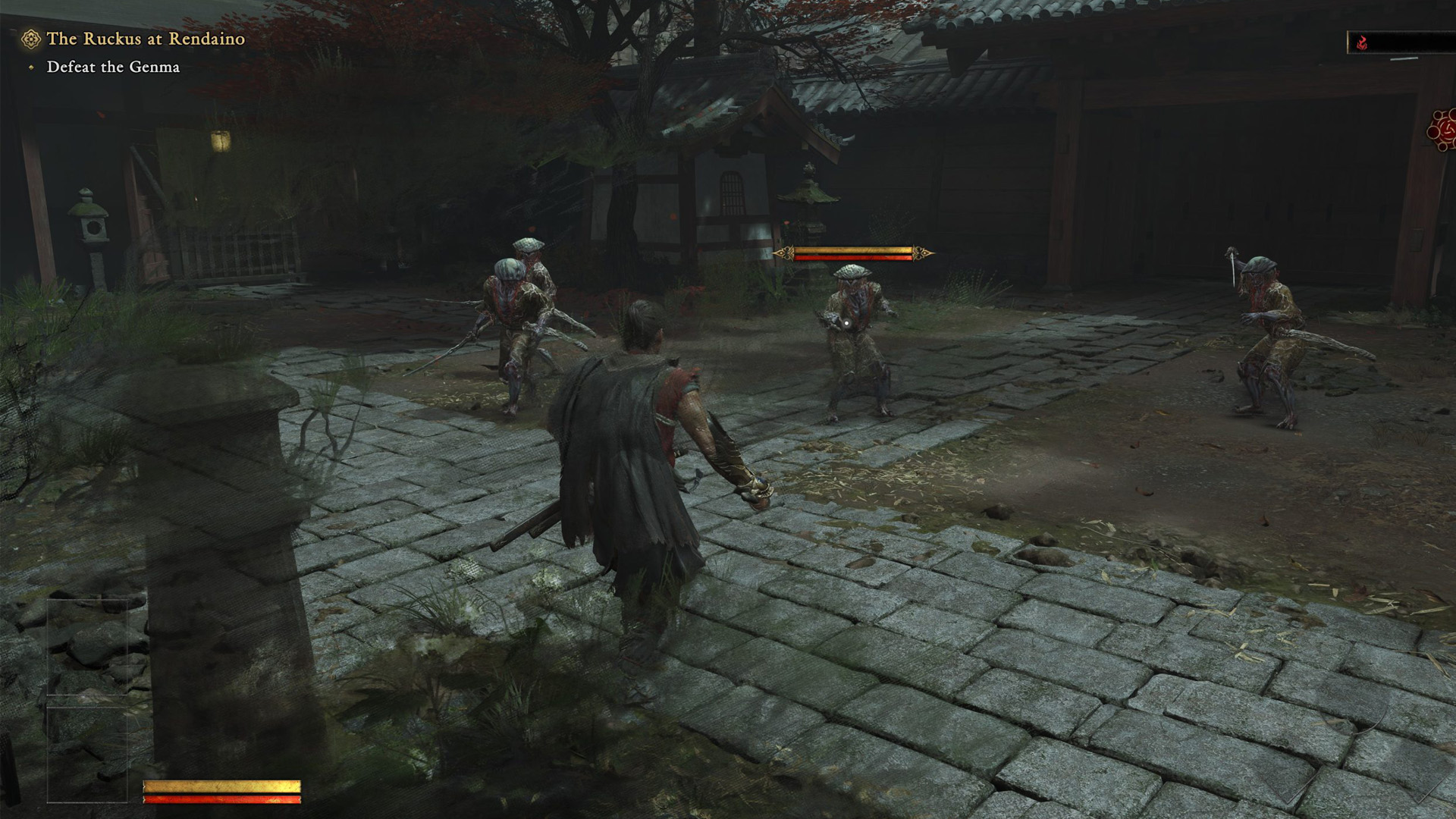 Onimusha: Way of the Sword PS5 Gameplay combat scene