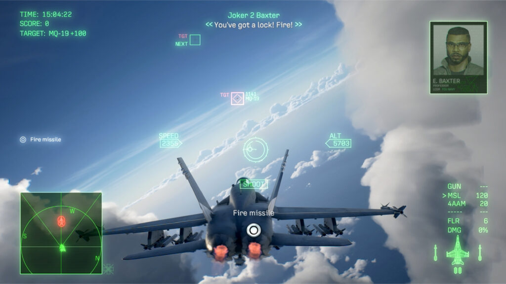 پرواز چند جنگنده در گیم‌پلی ACE COMBAT 8 روی PS5